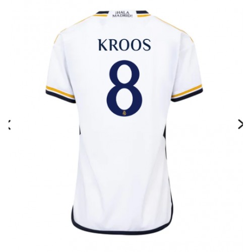 Real Madrid Toni Kroos #8 Domaci Dres za Ženska 2023-24 Kratak Rukav